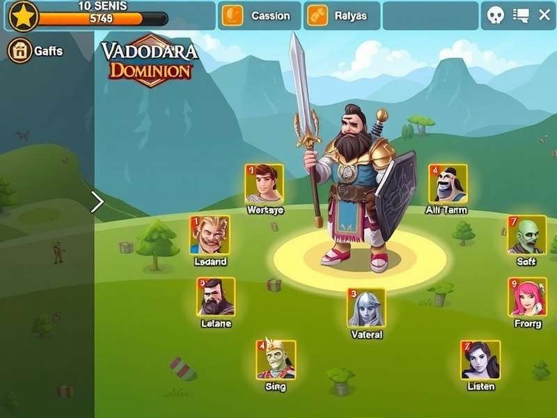 Vadodara Game Dominion strategy interface